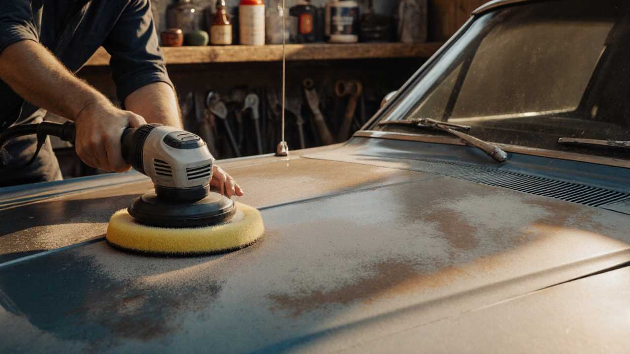 Classic Paint Correction: Compounding, Polishing, and Protection for Vintage Cars