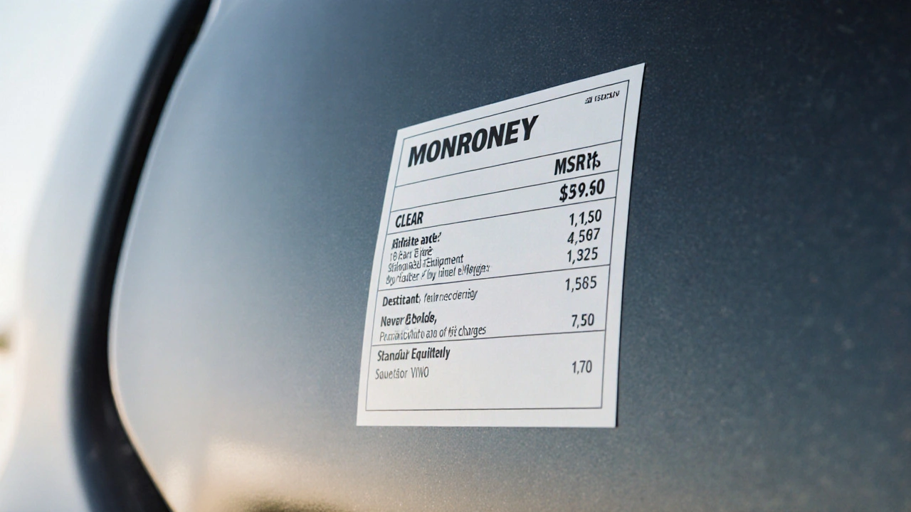 How to Read a Vehicle Window Sticker on Used Cars
