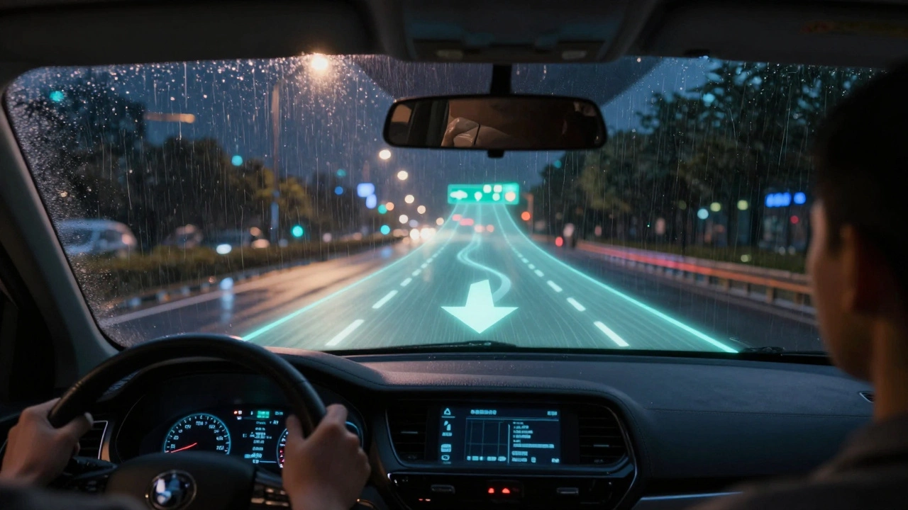 AR HUD Navigation: Lane-Level Guidance and Safety in 2025