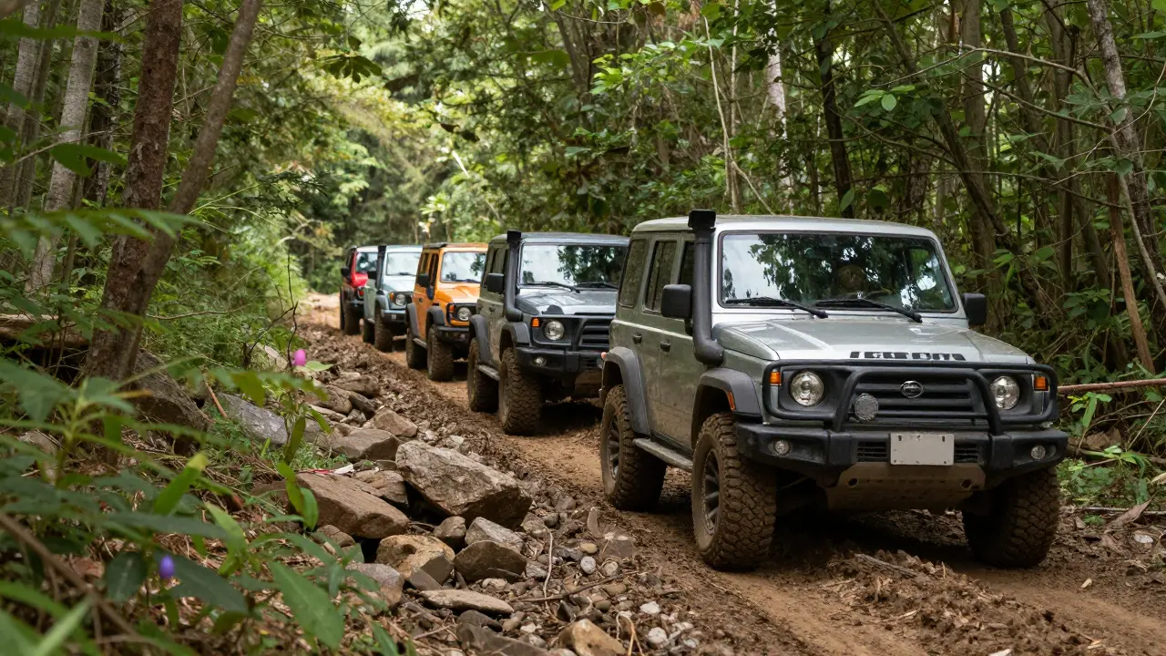 Group Off-Roading: Etiquette and Trail Responsibility