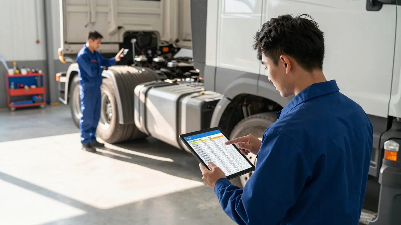 Vehicle Inspection and Compliance Reporting Checklist for Fleet Managers