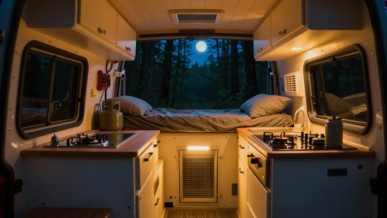 Van Safety Gear Essentials: Fire Extinguishers, CO Detectors, and Propane Alarms for Van Life
