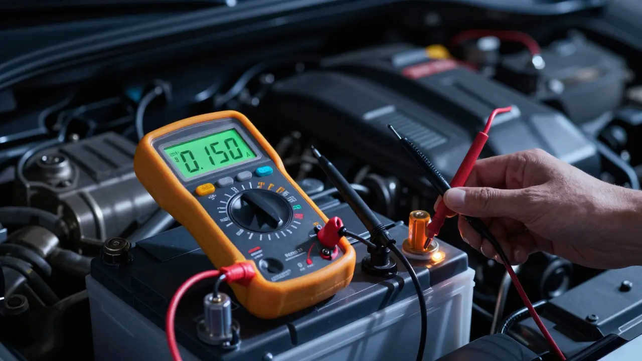 Parasitic Battery Drain Diagnosis: Step-by-Step Process