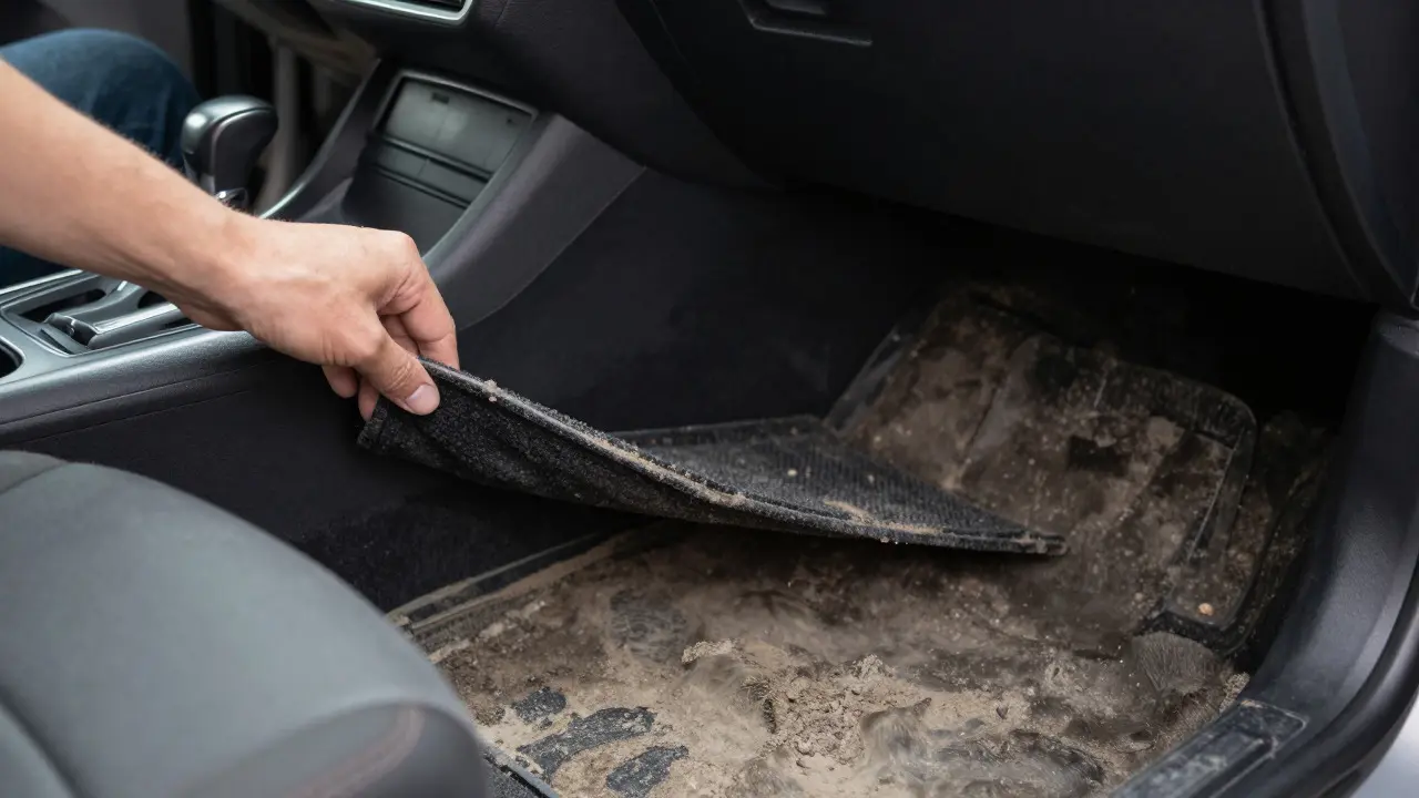 How to Inspect for Flood Damage in Used Cars: Smells, Silt, and Rust